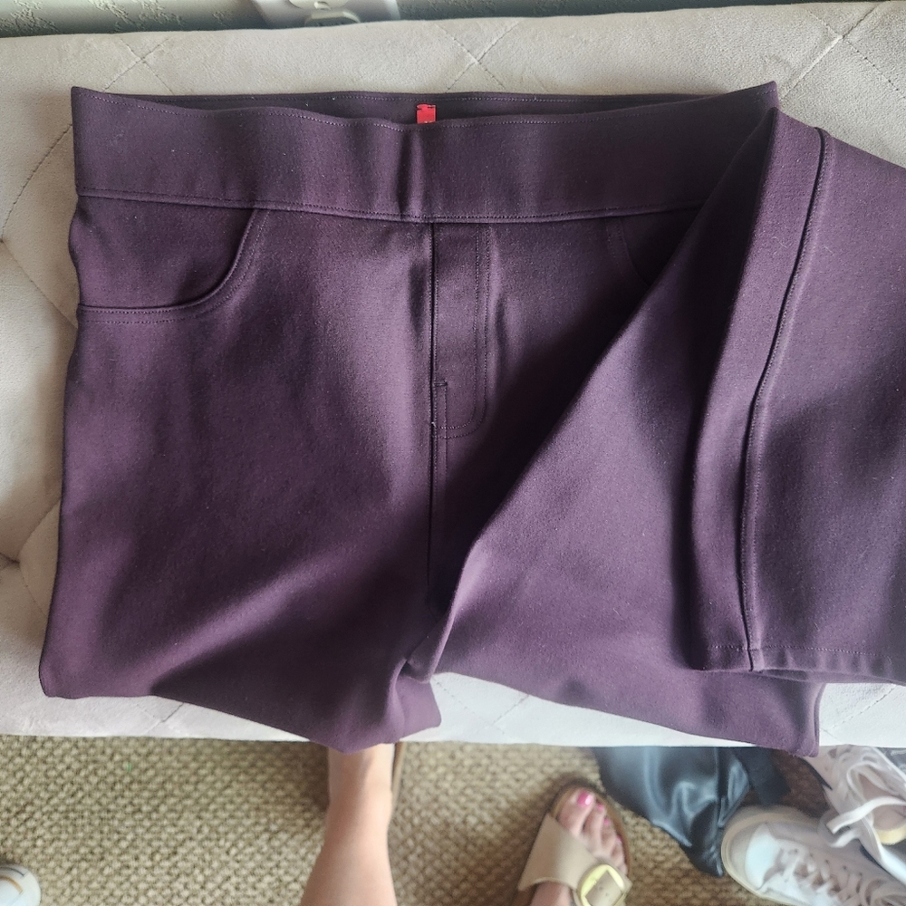 Spanx Women's Purple/maroon Pants